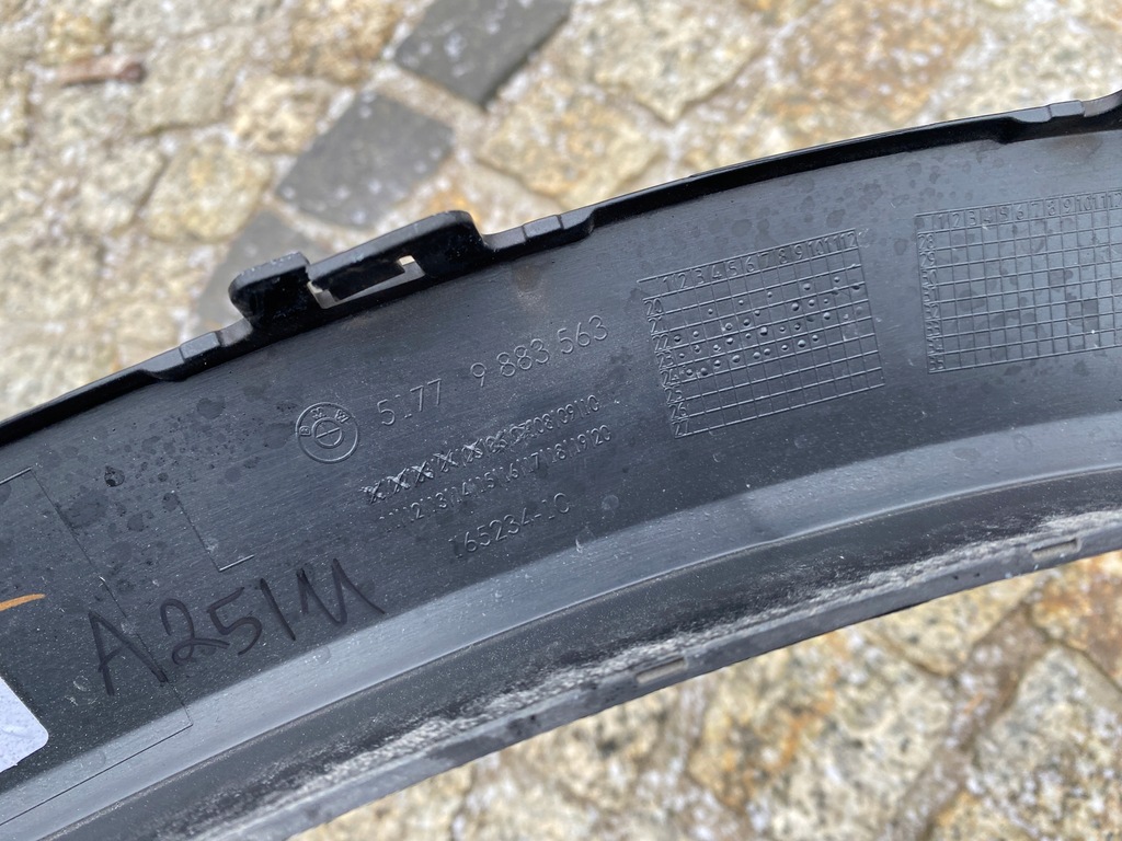 фото №10, Bmw x1 u11 молдинг крыла левая задняя 9883563 оригинал