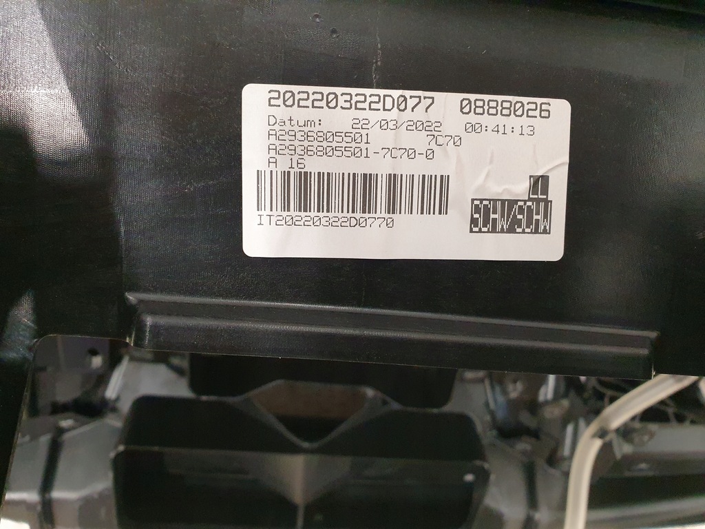 фото №11, Mercedes eqc n293 w293 приборная панель консоль приборная панель демонтаж