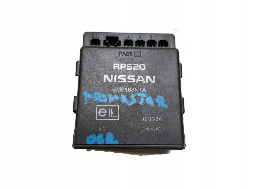 фото №1, Nissan primastar модуль блок керування pdc 4m0168n1a