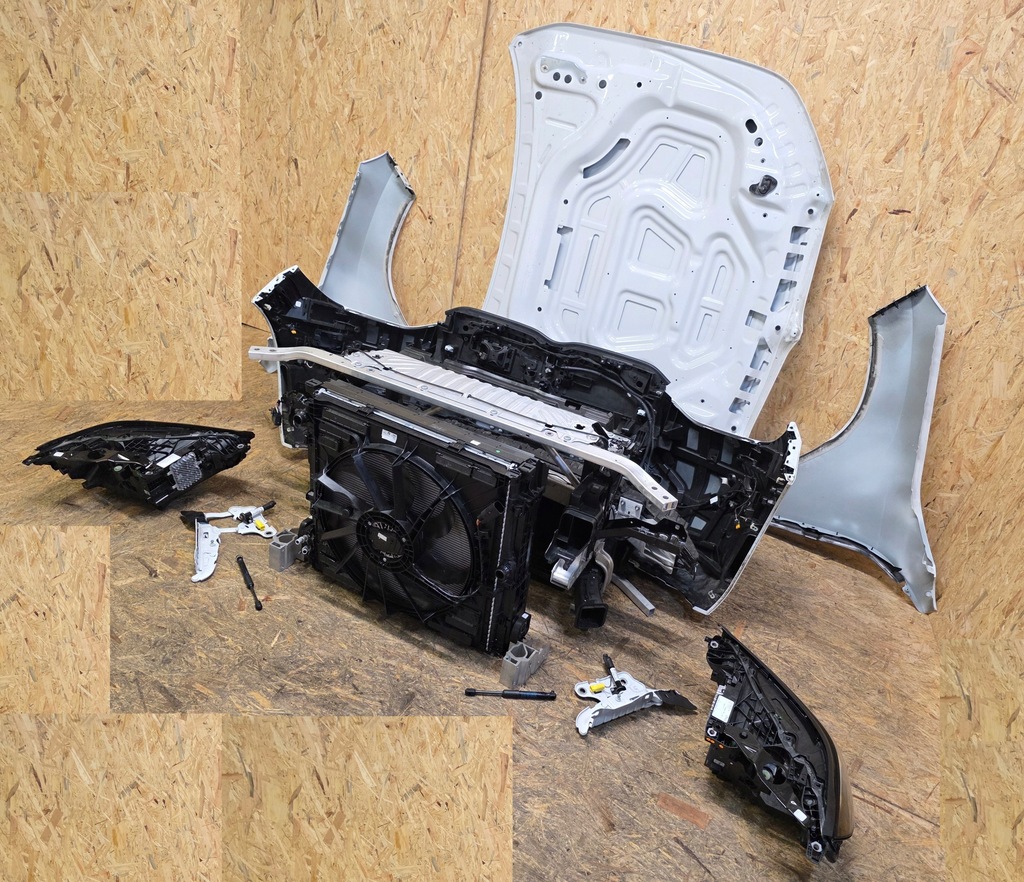 фото №9, Bmw x3 g45 kompletny перед радиатор бампер капот крыло лампы m-pakiet