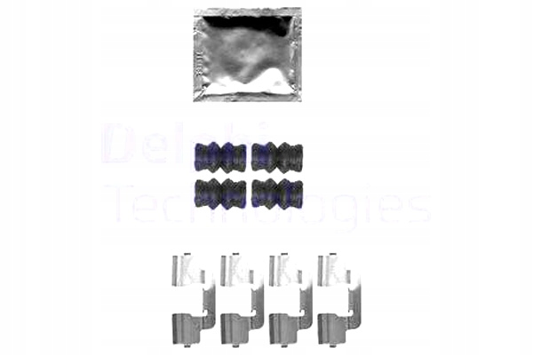 фото №2, Набор монтажный тормозных колодок задняя ds ds 4 ds 5 citroen c4 ii ds4 ds5