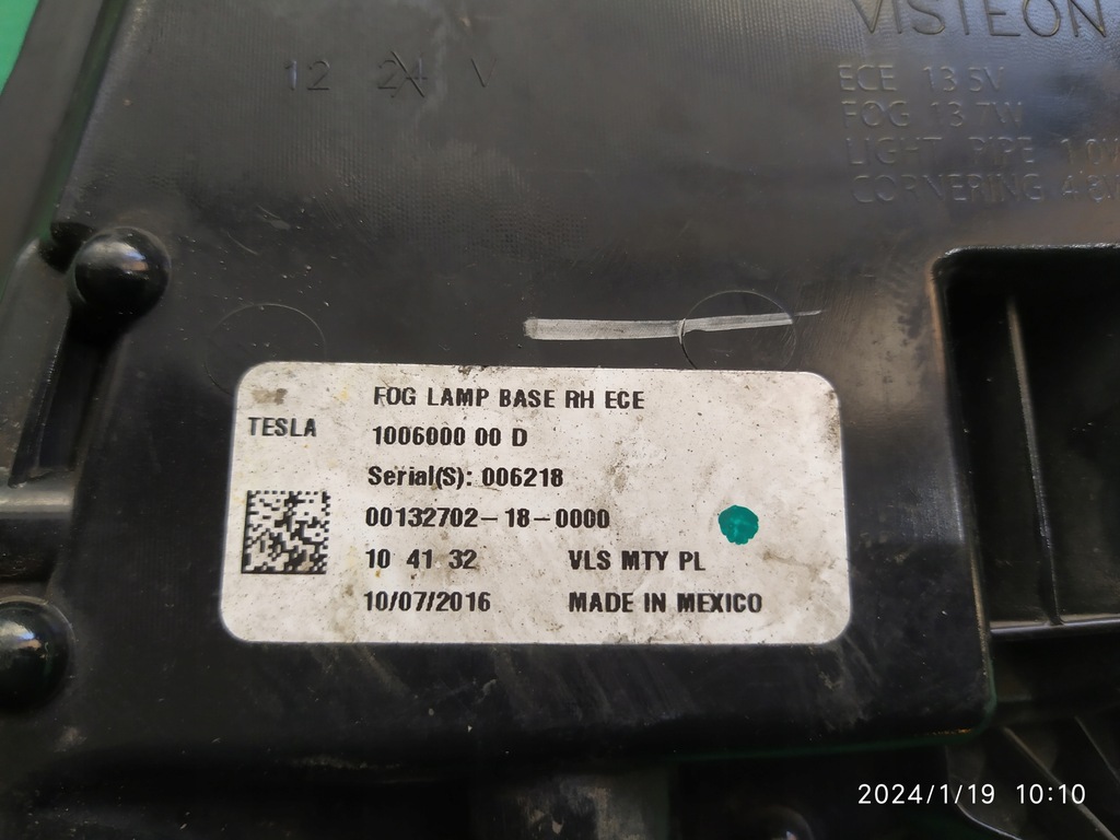 фото №11, Протитуманна фара drl led правий tesla s org 1006000-00-d