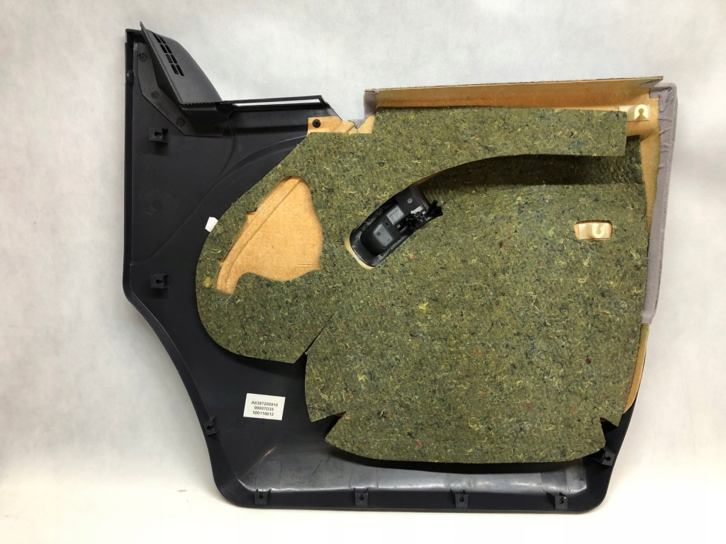 фото №10, Mercedes v vito w638 оббивка двері обшивка лівий перед оригінальний новий