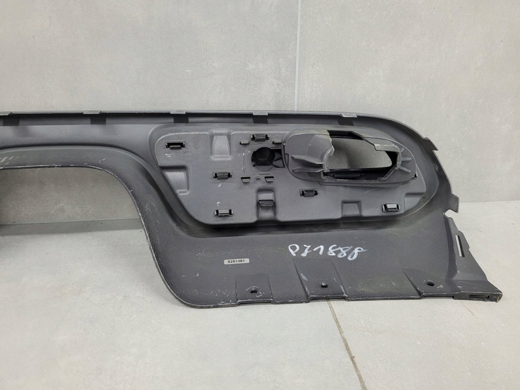 Купити Накладка дифузор бампера задній задня mini f56 jcw 14-19