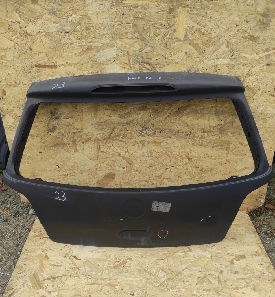 фото №1, Крышка багажника задняя vw polo 9n lift nowa оригинал