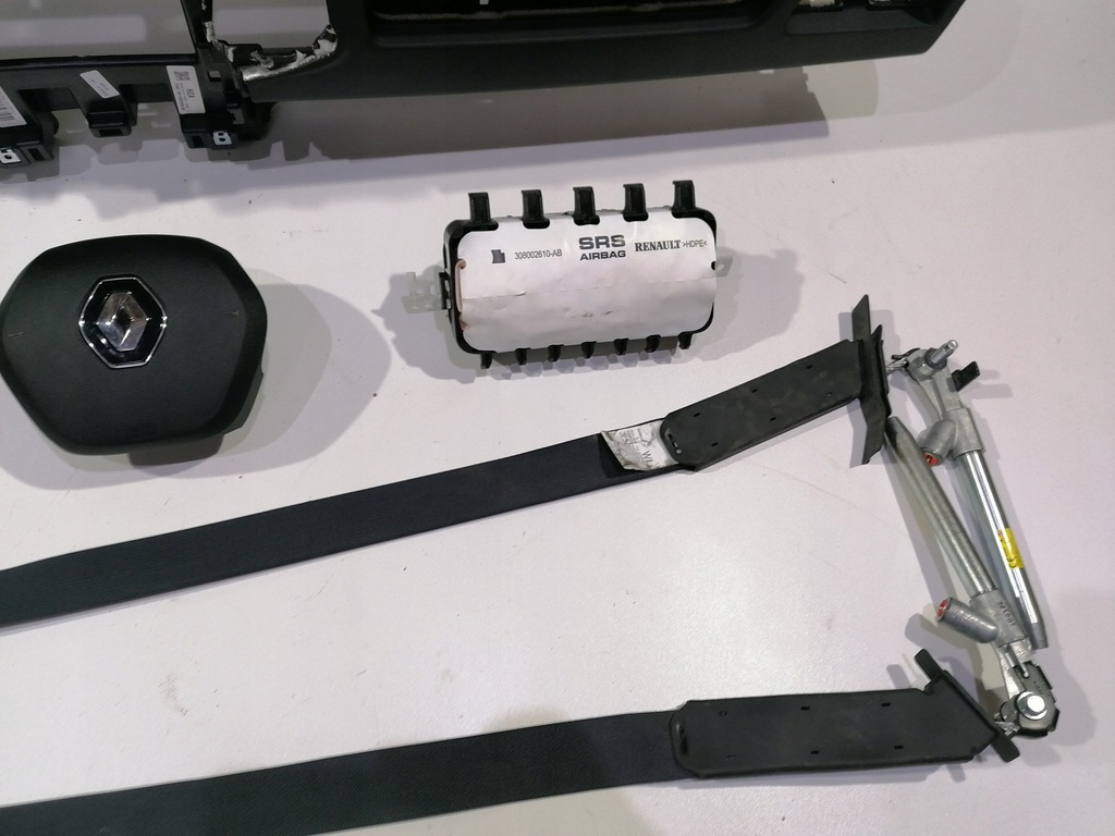 фото №5, Renault koleos 2 ii приборная панель консоль подушка безопасности ремни