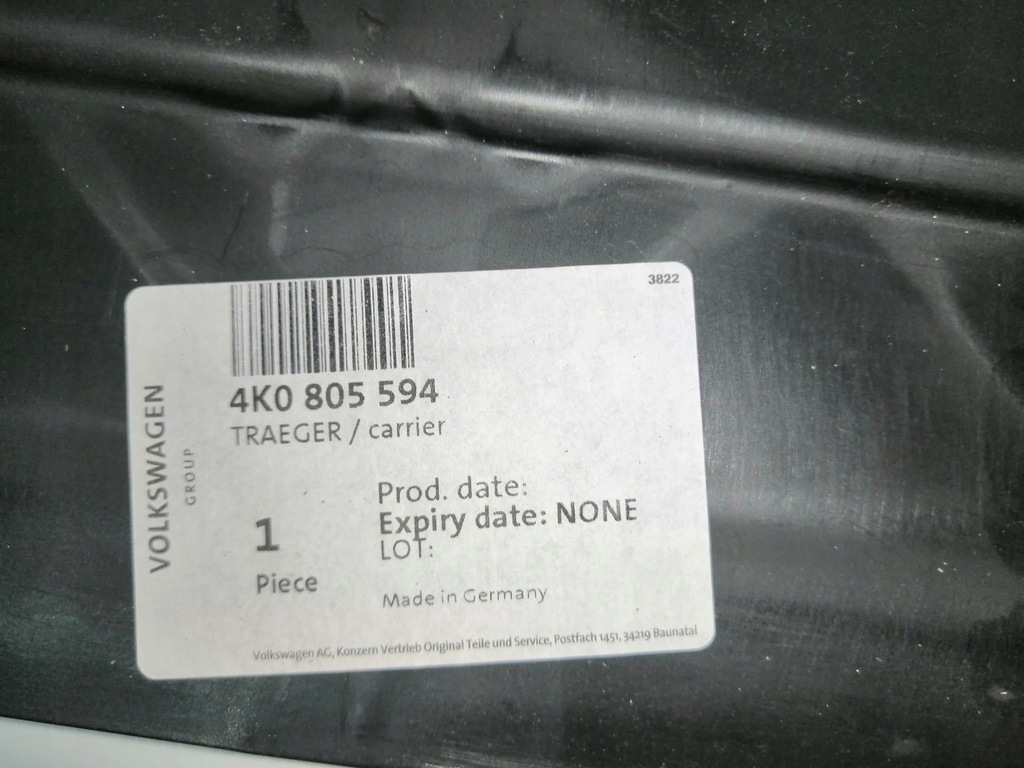 фото №8, Pas передний перед audi a6 c8 4k0 новый