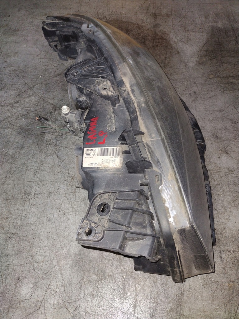 фото №5, Лампа левая перед renault laguna ii lift