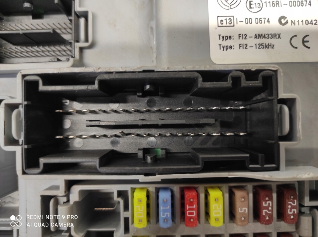 фото №10, Коробка запобіжників модуль bsi opel combo d