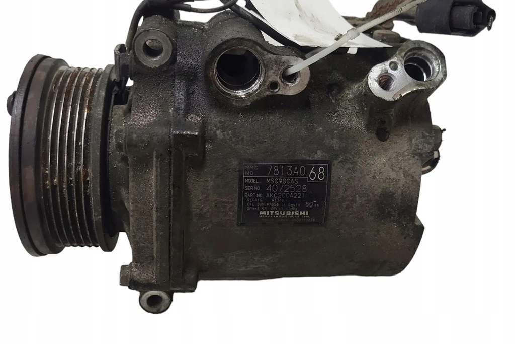 фото №6, Компрессор кондиционера mitsubishi lancer viii cy_a, cz_a 7813a068 2.0l