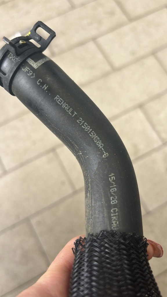 фото №2, Wąż шланг wody renault megane v e-tech 215015ms0a