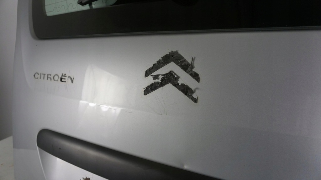 фото №12, Кришка багажника задня задня задня скло citroen berlingo 2 ii 3 iii 08-15 2008-2015