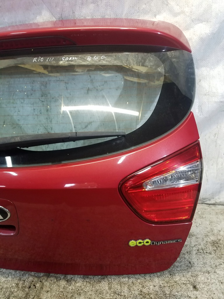 фото №6, Крышка багажника багажника задняя kia rio iii 5d kod beg