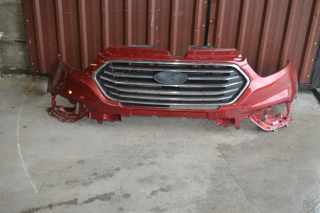 фото №1, Бампер перед решётка радиатора ford transit custom lift 17-