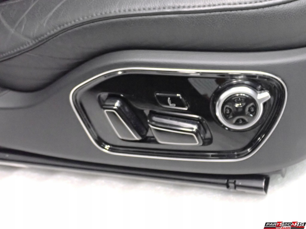 фото №10, Обшивки сидіння шкіра вентильовані чорні audi a8 d4