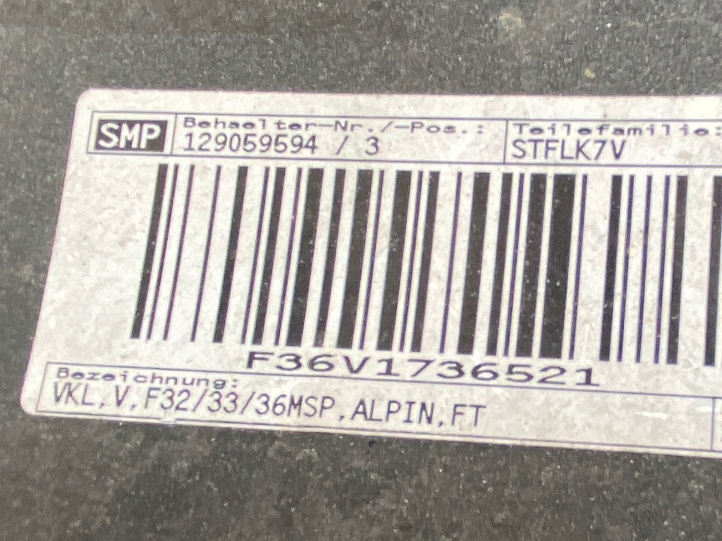 фото №9, Бампер перед передний m набор bmw 4 f32 f33 f36