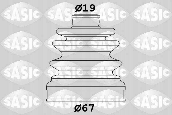 фото №2, Sasic 1906134 набір захист, система кермовий