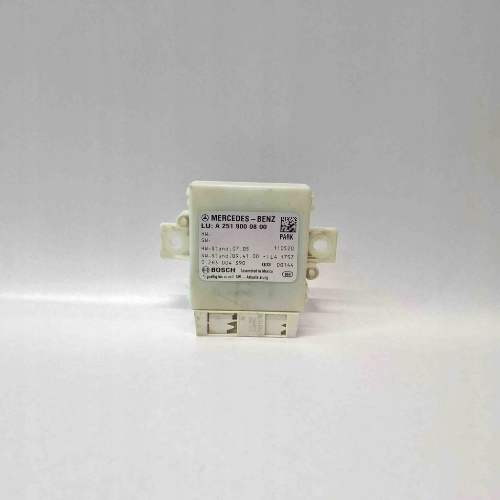 фото №1, Модуль pdc mercedes-benz r w251, v251 a2519000800 3.0l дизель 195kw 2011