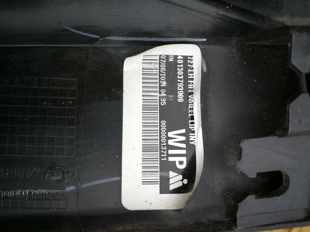 фото №11, Ford mustang mach e молдинг крила перед ліва