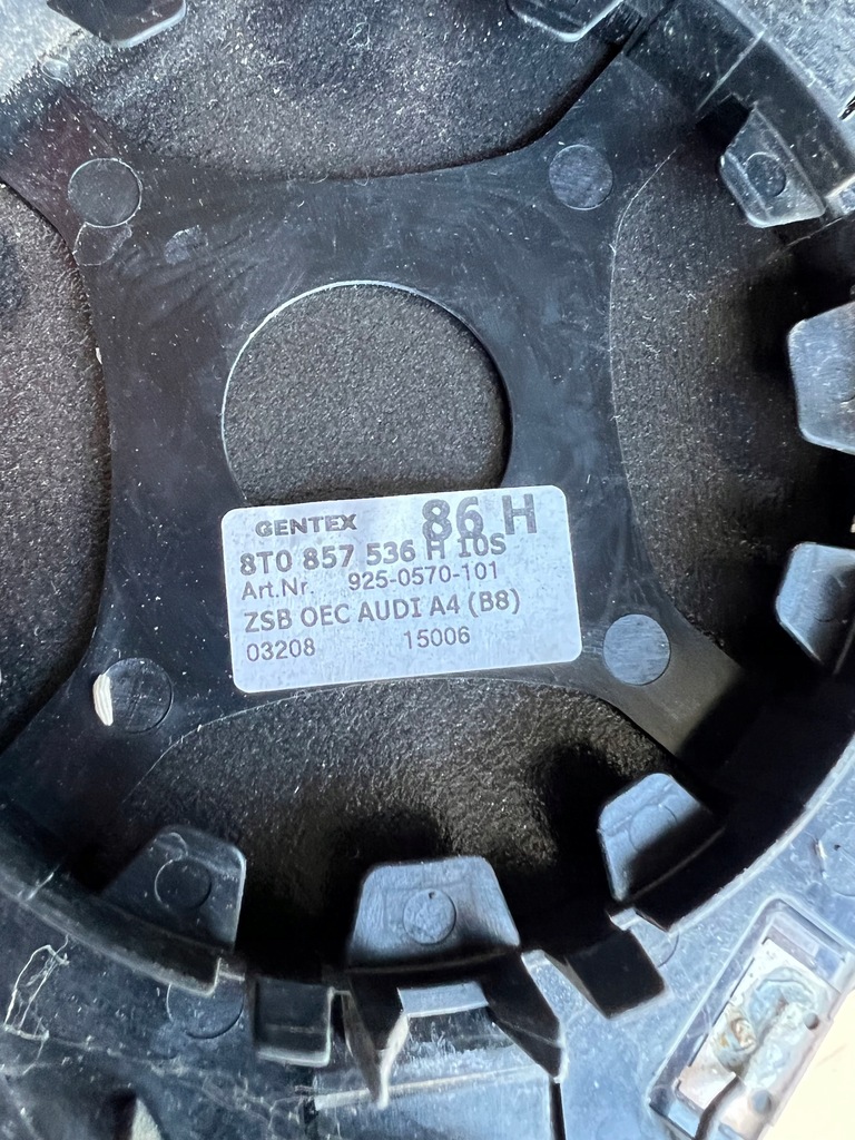 фото №8, Вкладыш зеркало фотохромный правый audi a8 d3 a6 c6 a5 a4 b8 8t0857536h