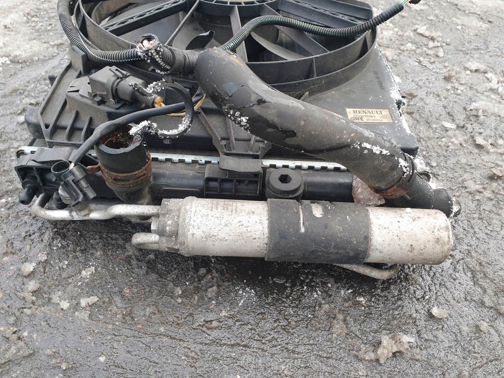 фото №5, Радиатор wody кондиционера вентилятор renault clio iii 1.4 benz 7700428659