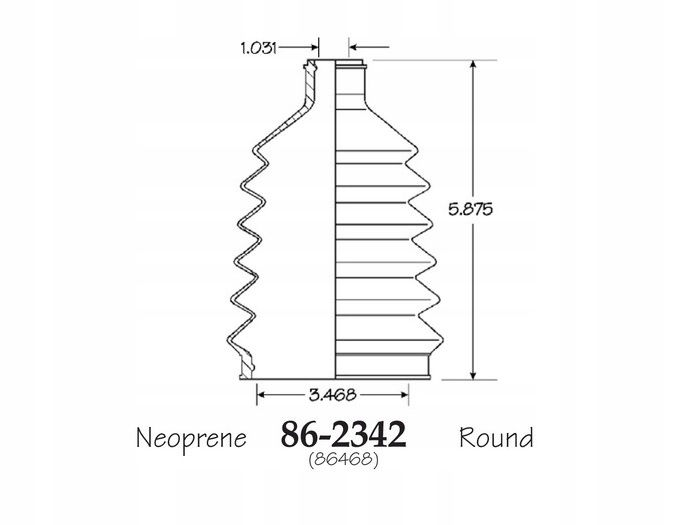 фото №1, Защита шарнир zew/wewn ford escape 2005-2008