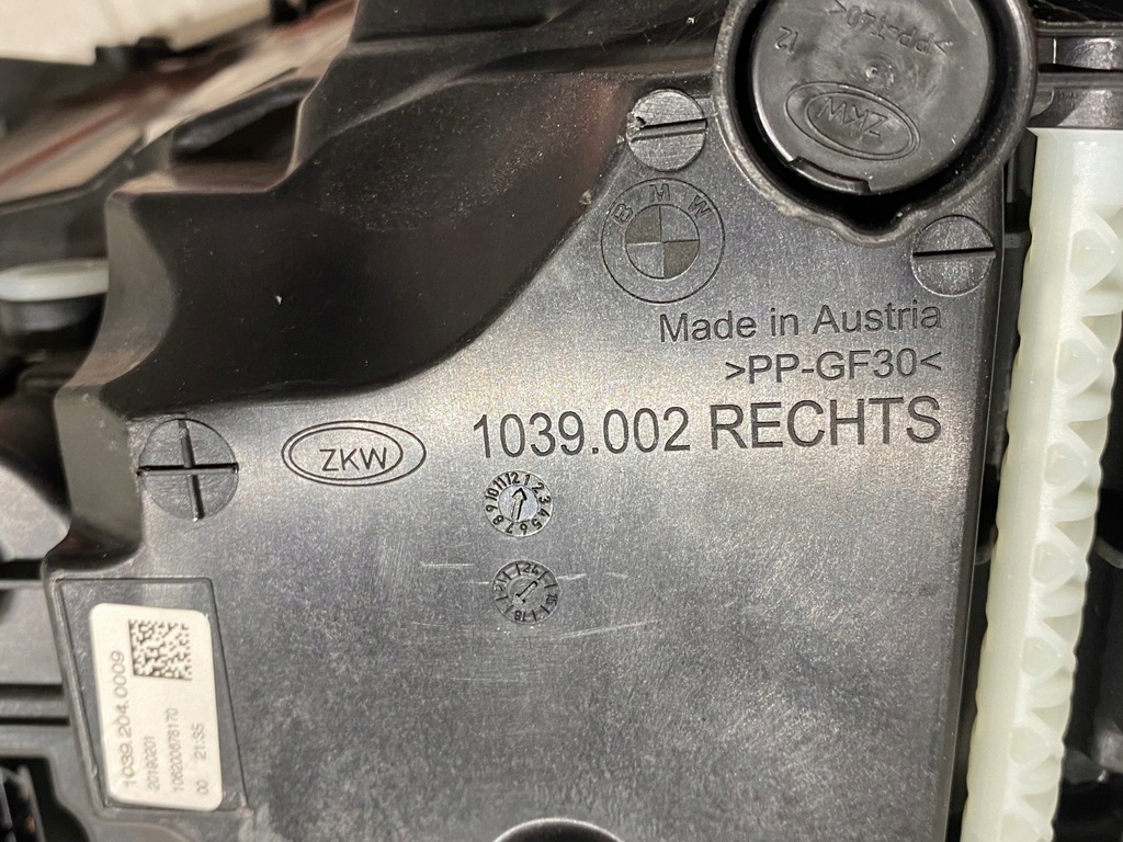 фото №7, Bmw 5 g30 g31 f90 фара правая лампа 8499114