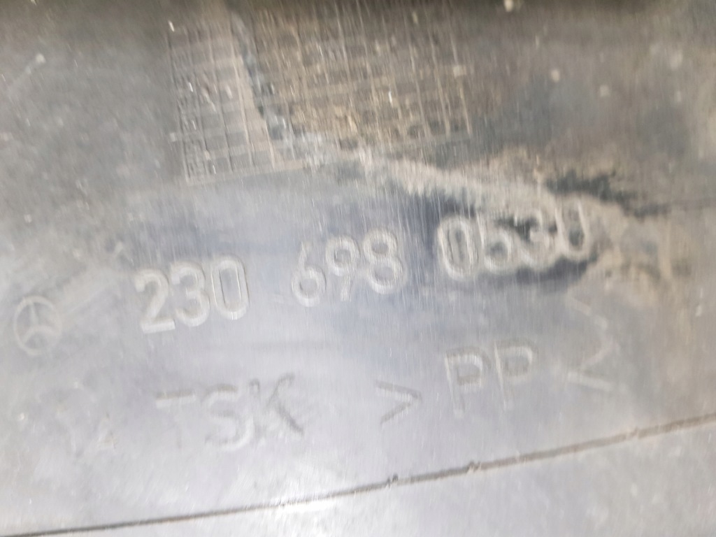 Підкрилок лівий перед mercedes sl r230 w230 2306901330 2306980530 Зі Шроту