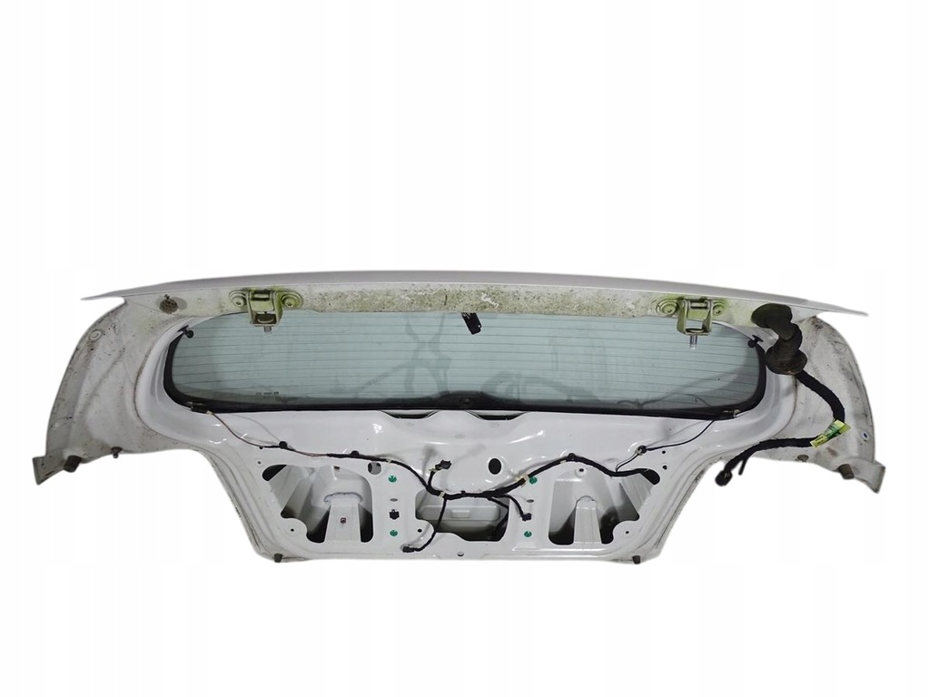 фото №10, Кришка багажника задня задня + скло chevrolet aveo t300 hb 2011-2014 - білий