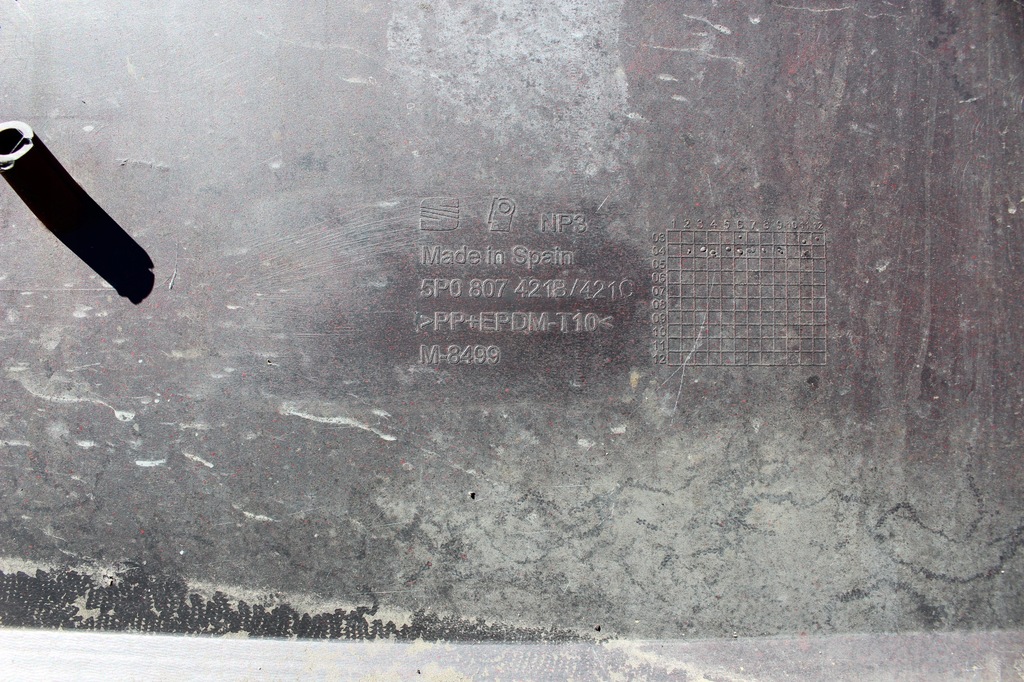 фото №9, Seat altea 2004-2009 бампер задний pdc l53h