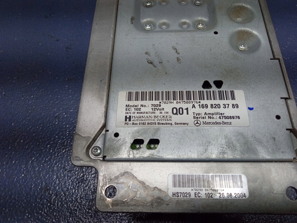 Mercedes c klasa w203 підсилювача harman 1698203789 в Україні