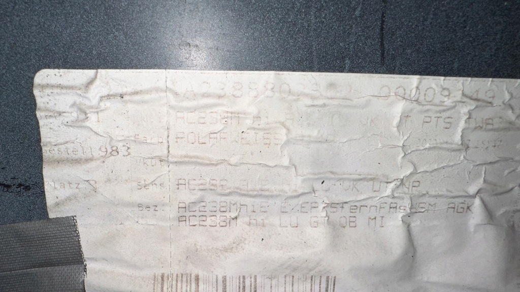 фото №16, Mercedes бампер задній e klasa 238 c238 a2388858001 pts lift 53 amg