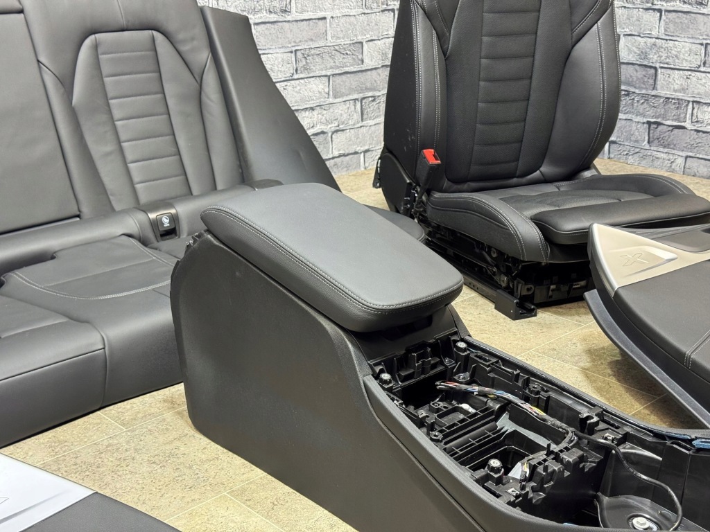 фото №10, Bmw x3 g01 сиденья заднее сиденье обшивки комплект подогрев вентиляция sport m-pakiet