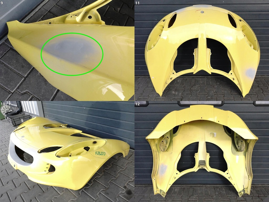 фото №10, Lotus elise exige s2 капот бампер бампер frontclam calmshell clam перед