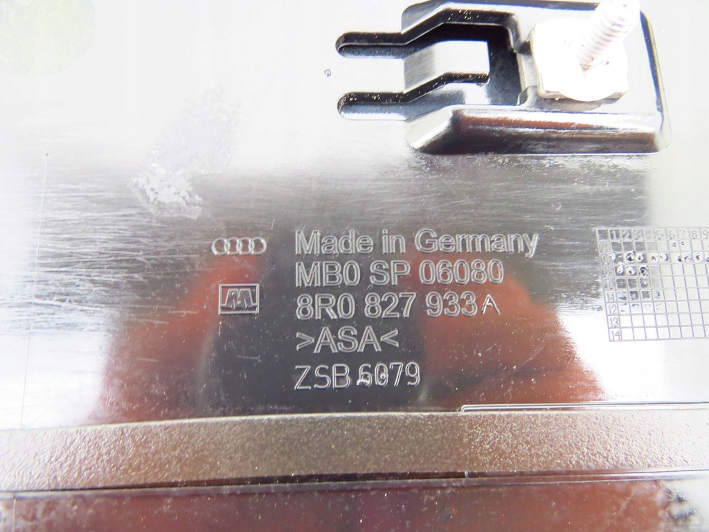 фото №13, Спойлер спойлер крышки багажника задняя задняя audi q5 8r