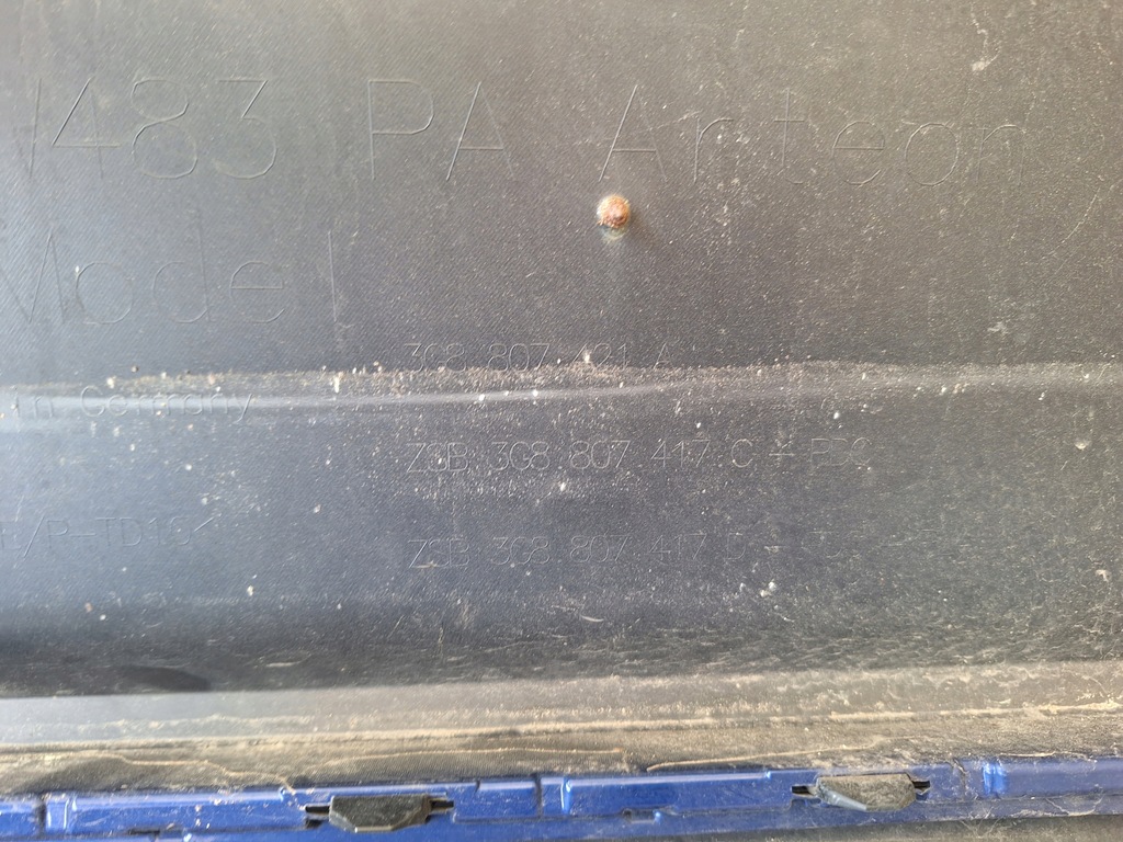 фото №8, Vw arteon r-line lift бампер задняя 3g8807421 a оригинал