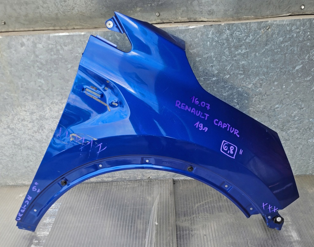 фото №11, Крыло передний левый / правый перед renault captur 2 ii 2019-