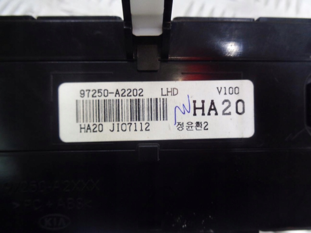 фото №6, Панель управление обдув kia ceed 2 ii 12- 97250-a2202 97250-a2xxx europa
