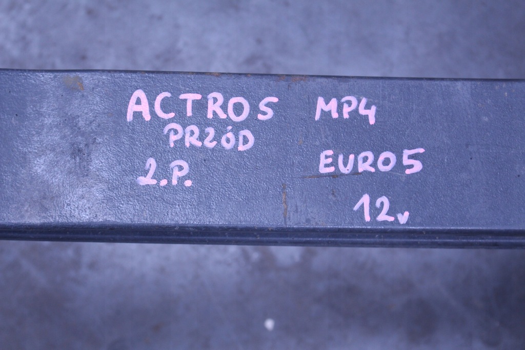 фото №5, Рессора перед 2 щетки mercedes actros mp4 12r. euro5