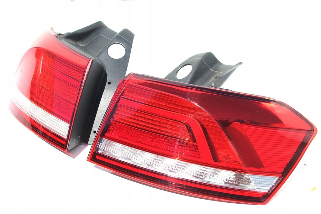 фото №12, Vw passat b8 alltrack задняя бампер задний + крышка багажника багажника + лампы led цвет