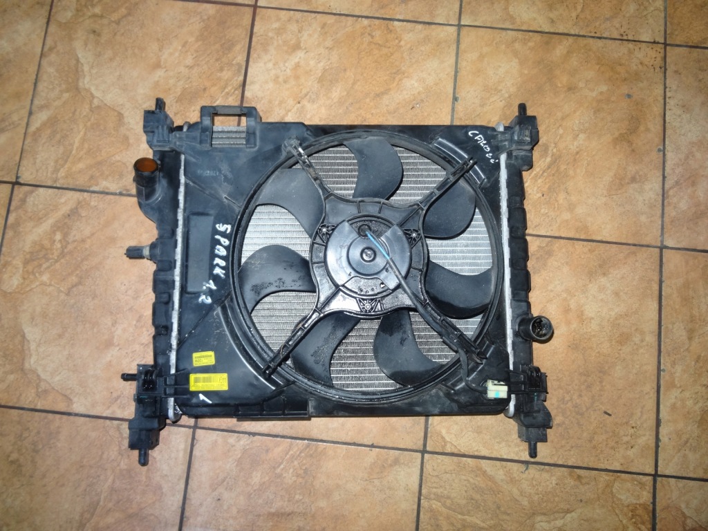 фото №3, Spark 1.2b вентилятор радиатор