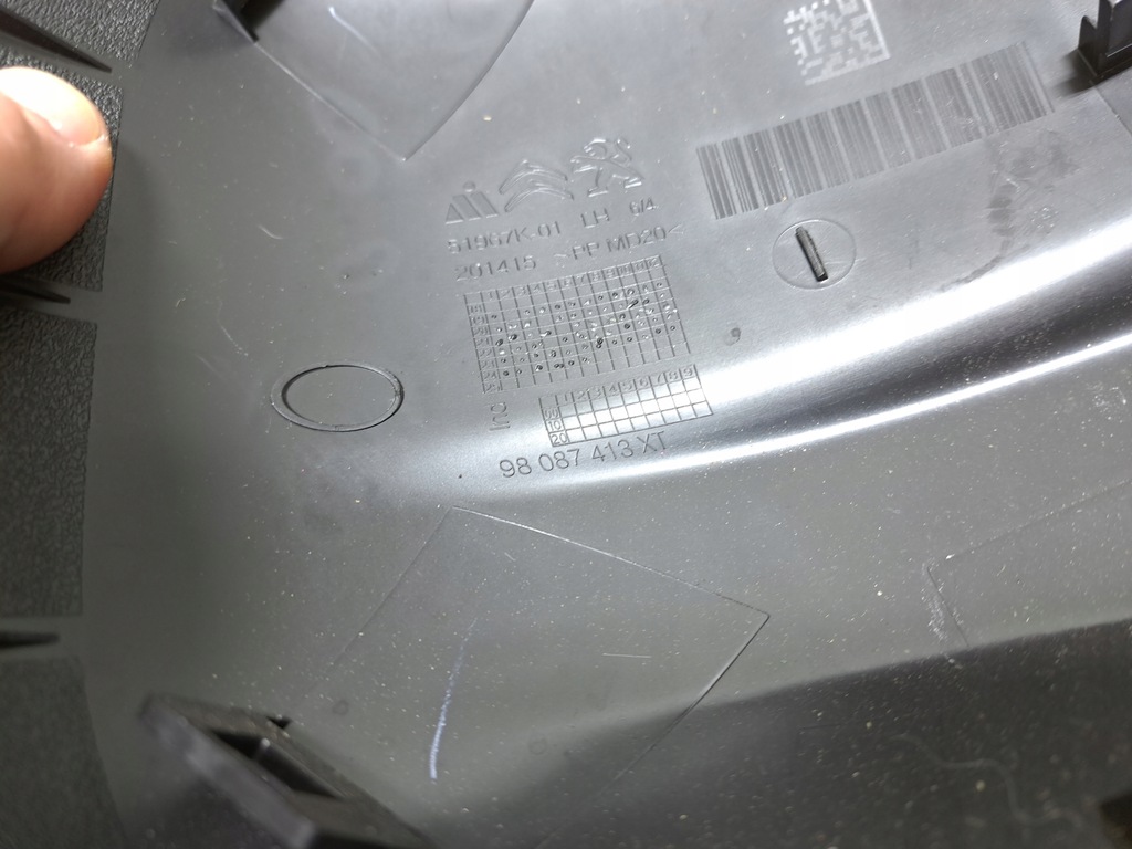 фото №3, Toyota proace ii rifter berlingo iv корпус зеркало перед левая