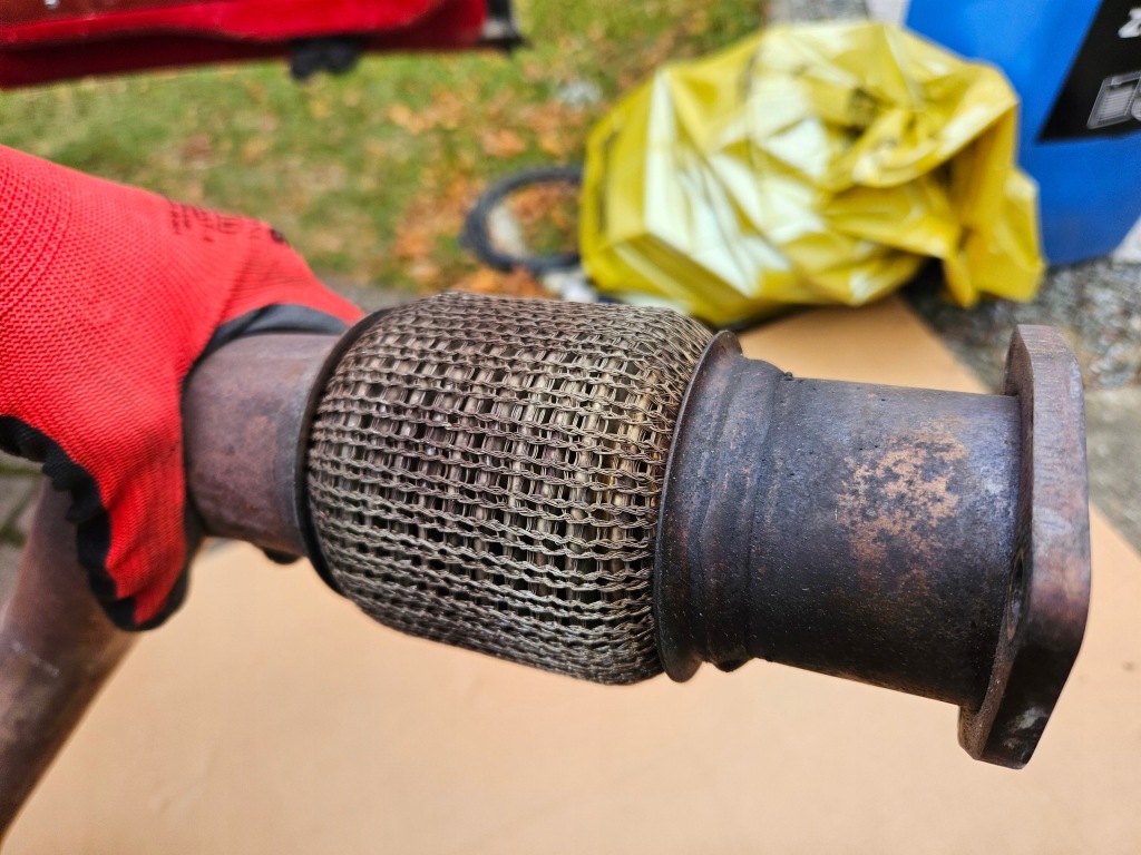 фото №4, Даунпайп гаситель выхлоп труба правый правая audi s6 s7 c7 4g 4.0 tfsi