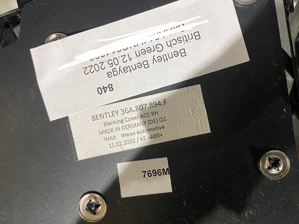 фото №5, Bentley bentayga rh боковой решётка радиатора 36a807894f