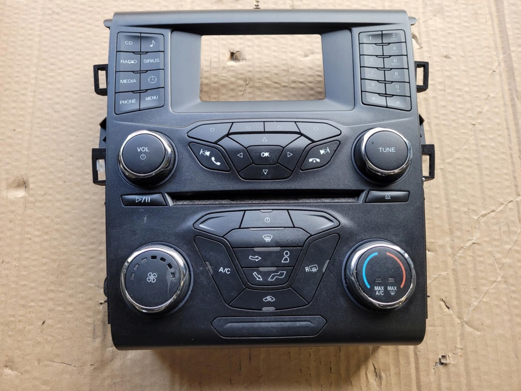 фото №1, Панель обдув радіо ford fusion sedan 2017