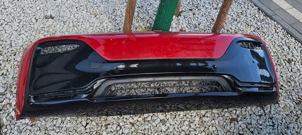 фото №13, Bmw i3 lift 17-20 бампер перед передний решётка красный