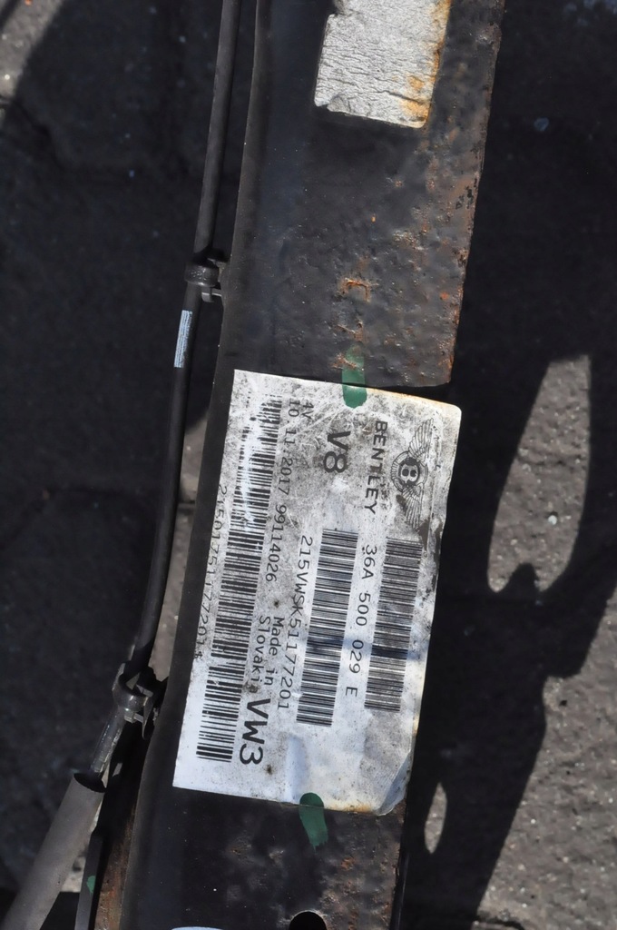 фото №10, Bentley bentayga 4.0 tdi подрамник подвеска задняя 36a500029e