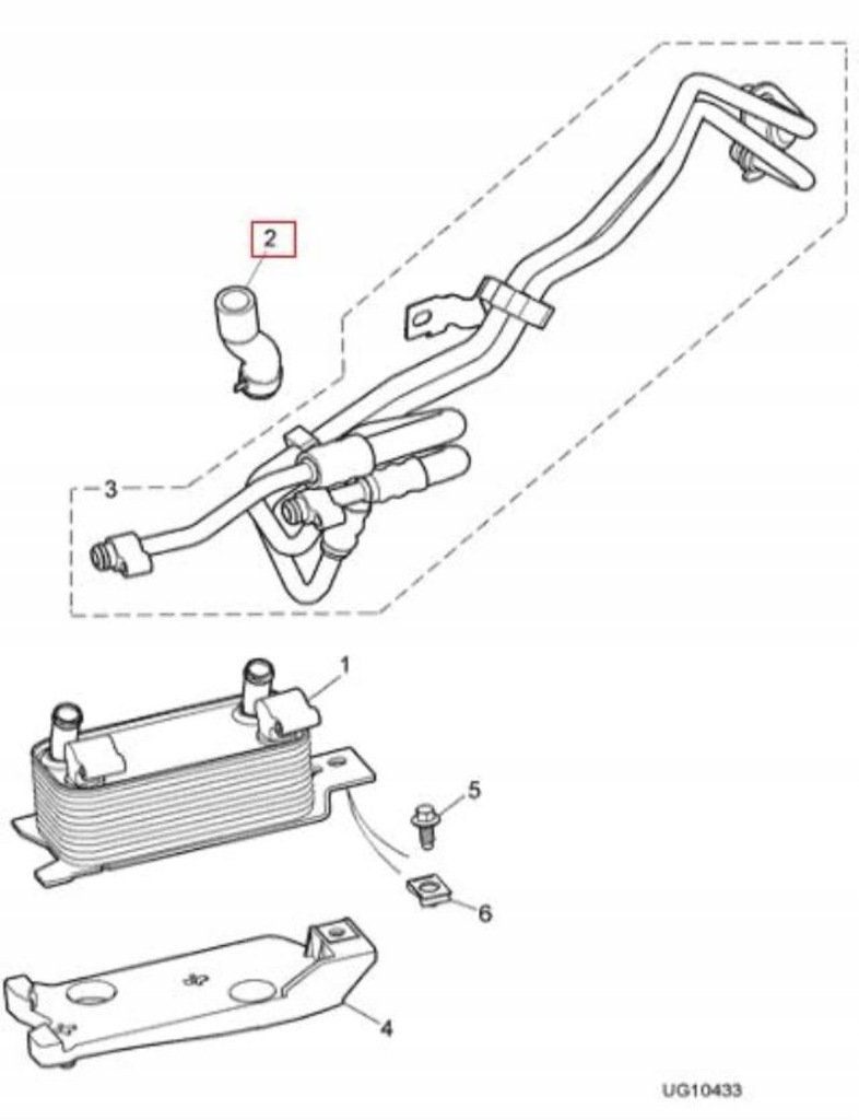 фото №8, Трубка шланг оливи jaguar s-type xj 2.7 d