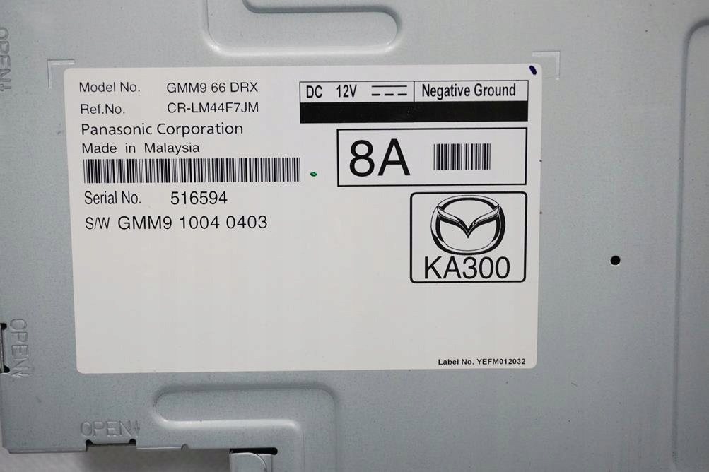 фото №3, Модуль радіо mazda 6 iii gj lift gmm966drx