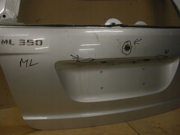 Mercedes ml-164 крышка багажника задний Цена
